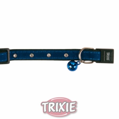 Collar Gatos Pedrería Terciopelo