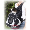 Mochila frontal Savina Nylon Negro/Gris