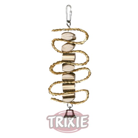 Juguete Natural Living, Con paja y Cascabel