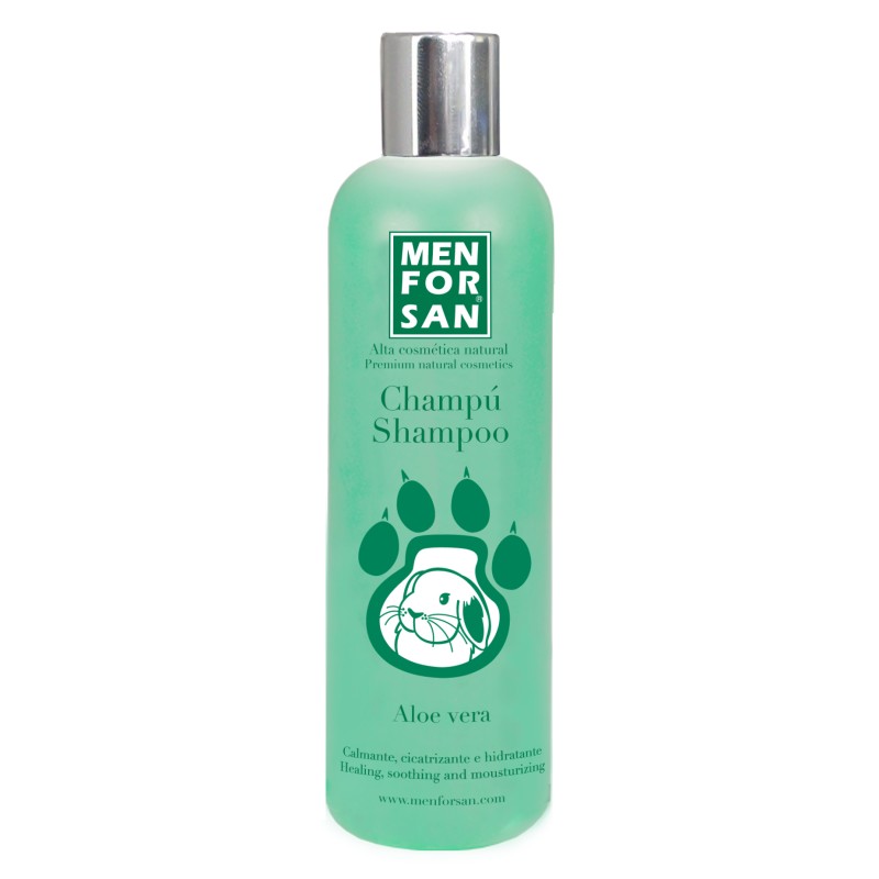 Champu con Aloe Vera Cicatrizante Calmante e Hidratante para Roedores