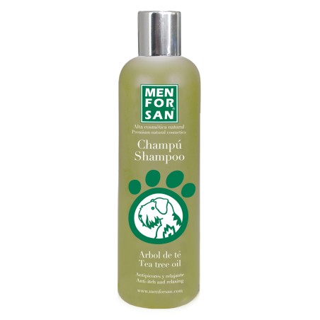 Champu con Arbol de Té antipicores y relajante para perros