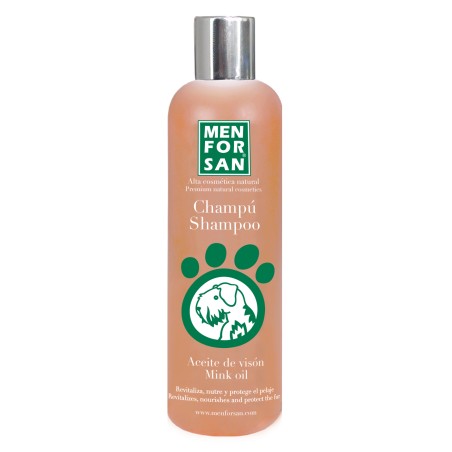 Champu con Aceite de Visón para Perros Revitaliza Nutre y Protege el pelaje