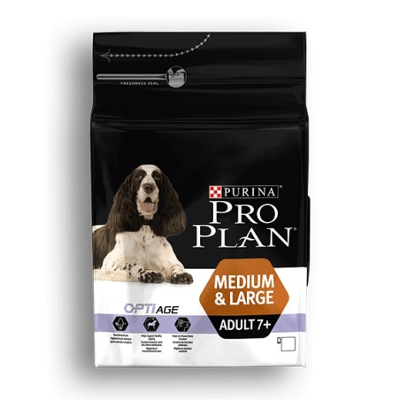 Pro Plan Adult 7+ Medium & Large OptiAge pollo