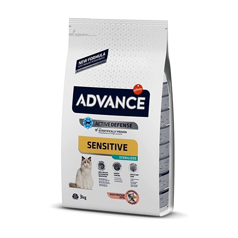 Advance Cat Adulto Esterilizado Salmon y Cebada