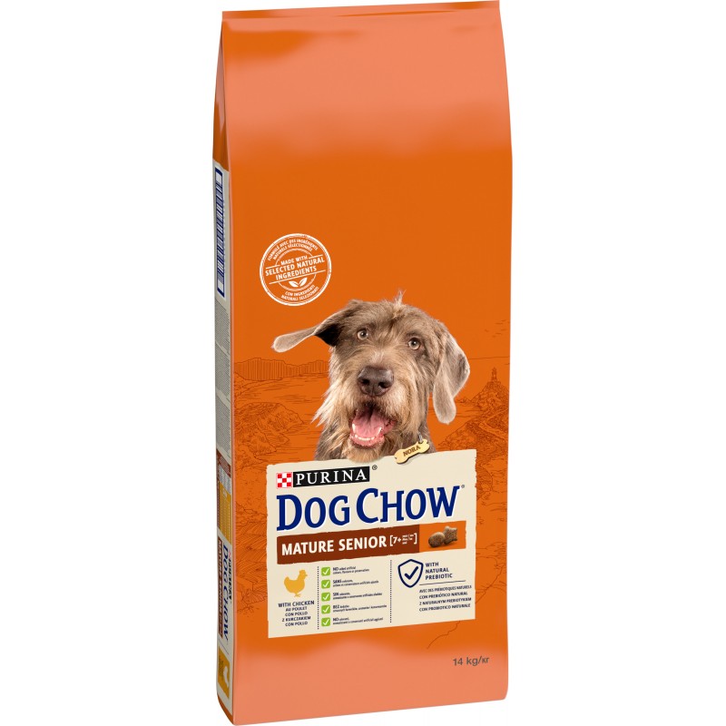 Dog Chow Senior con Pollo Dog Chow Senior con Pollo