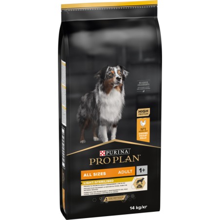 Pro Plan Adult Light/Sterilised OptiWeight pollo