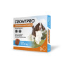 Frontpro Antiparásitos masticables de 10 a 25kgs (3 comprimidos)