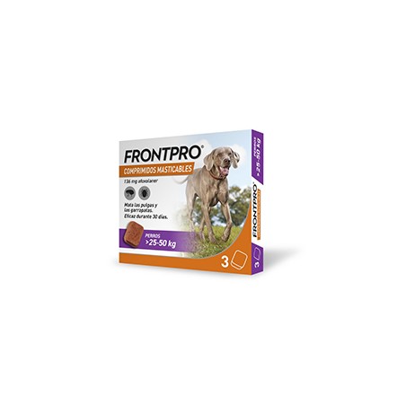 Frontpro Antiparásitos masticables de 25 a 50kgs