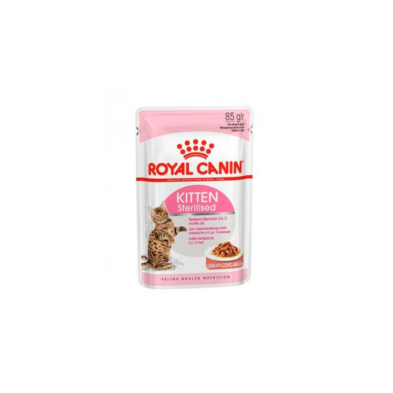 Royal Canin Kitten Sterilised (salsa) sobre 85grs Royal Canin Kitten Sterilised (salsa) sobre 85grs