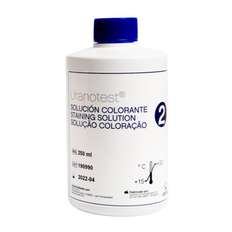 URANOTEST SOLUCION- COLORANTE 1 AZUL