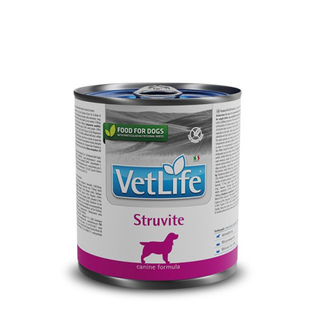 VETLIFE DOG STRUVITE 6 LATAS DE 300GRS