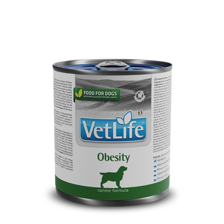 VETLIFE DOG OBESITY 6 LATAS DE 300GRS