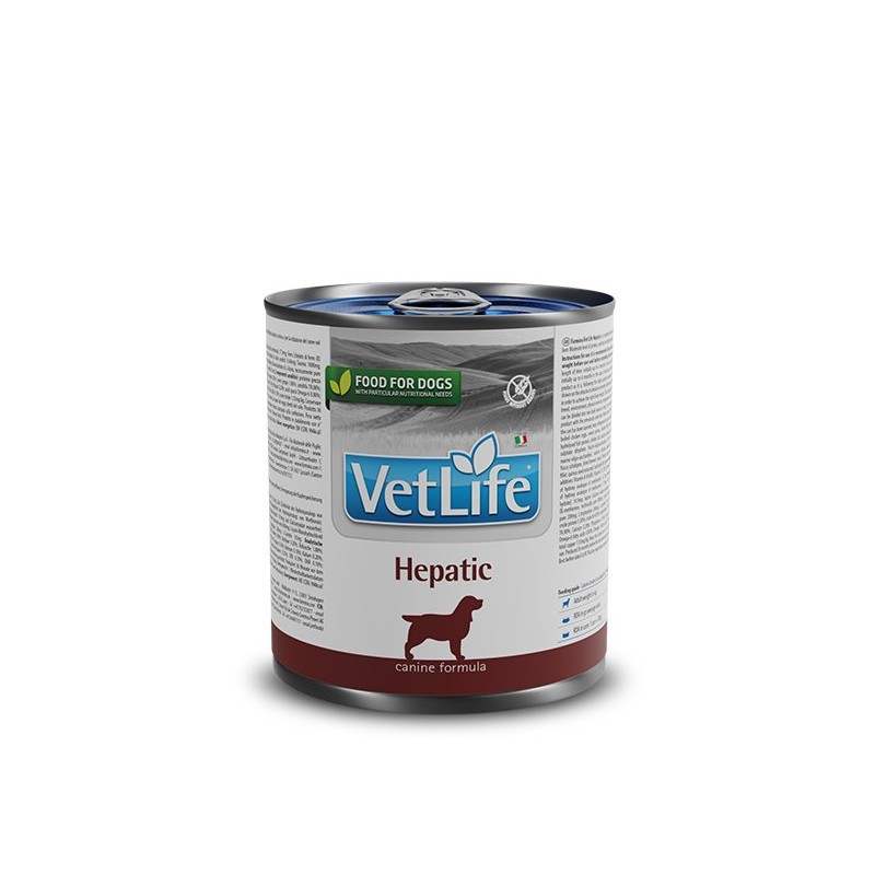 VETLIFE DOG HEPATIC 6 LATAS DE 300GRS