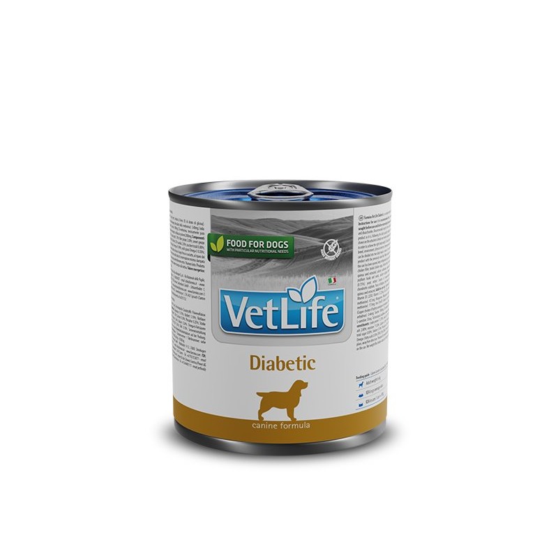 VETLIFE DOG DIABETIC 6 LATAS DE 300GRS