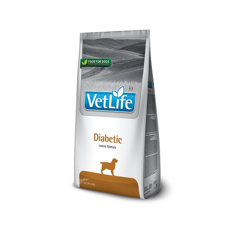 VETLIFE DOG DIABETIC 2KG