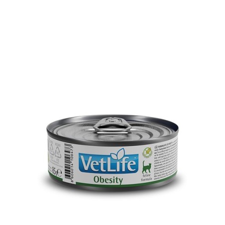 VETLIFE CAT OBESITY 12 LATAS X85G