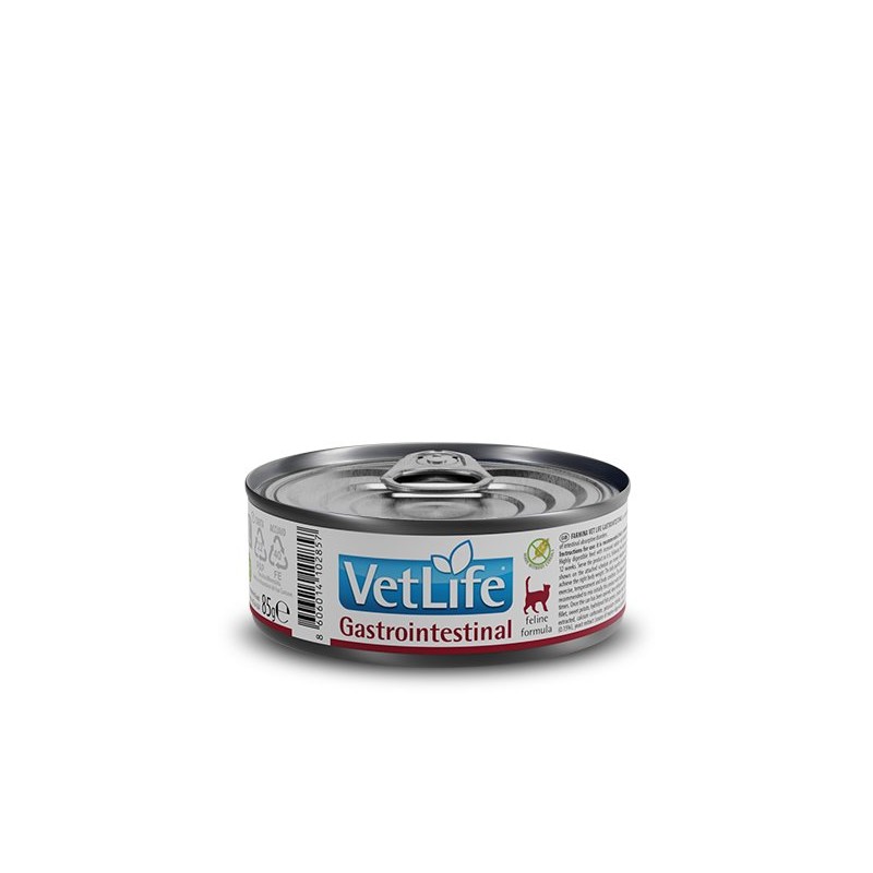 VETLIFE CAT GASTROINTESTINAL 12 LATAS X85G VETLIFE CAT GASTROINTESTINAL 12 LATAS X85G