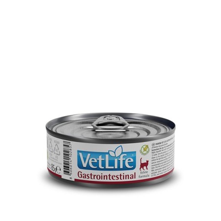 VETLIFE CAT GASTROINTESTINAL 12 LATAS X85G