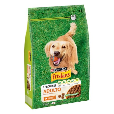 FRISKIES Adulto con Aves y Verduras añadidas 15KGS