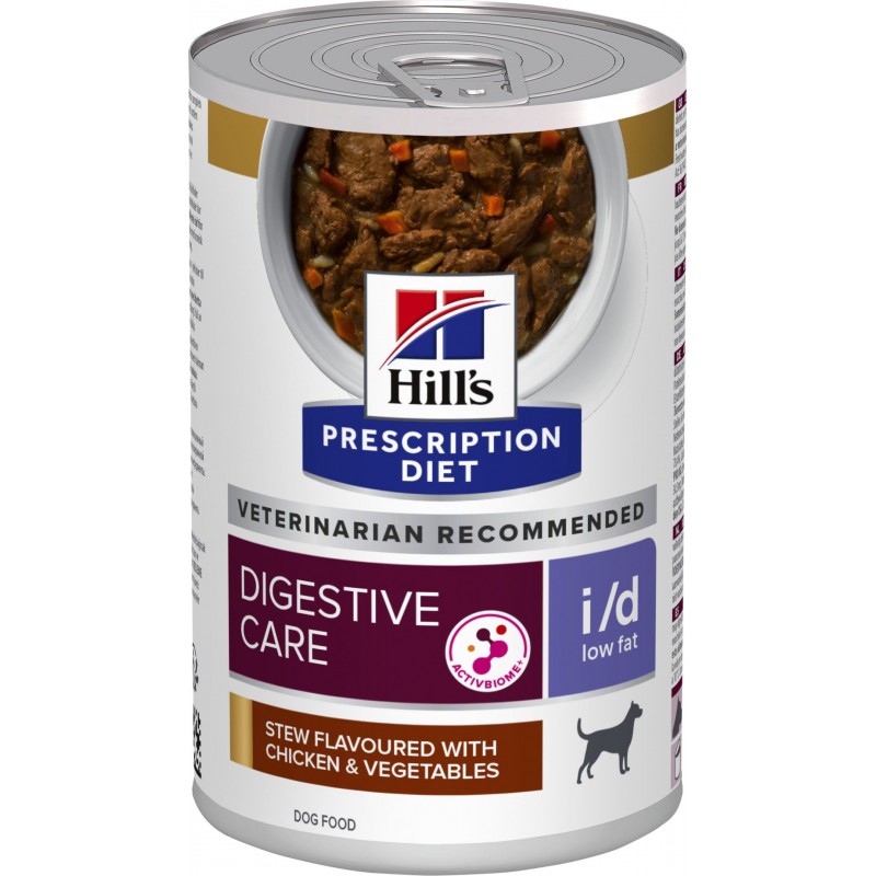 Hills canine i/d low fat estofado LLS CANINE 354grs