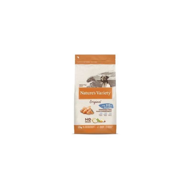 NVD ORIGINAL MIN ADULT SALMON 1,5KG