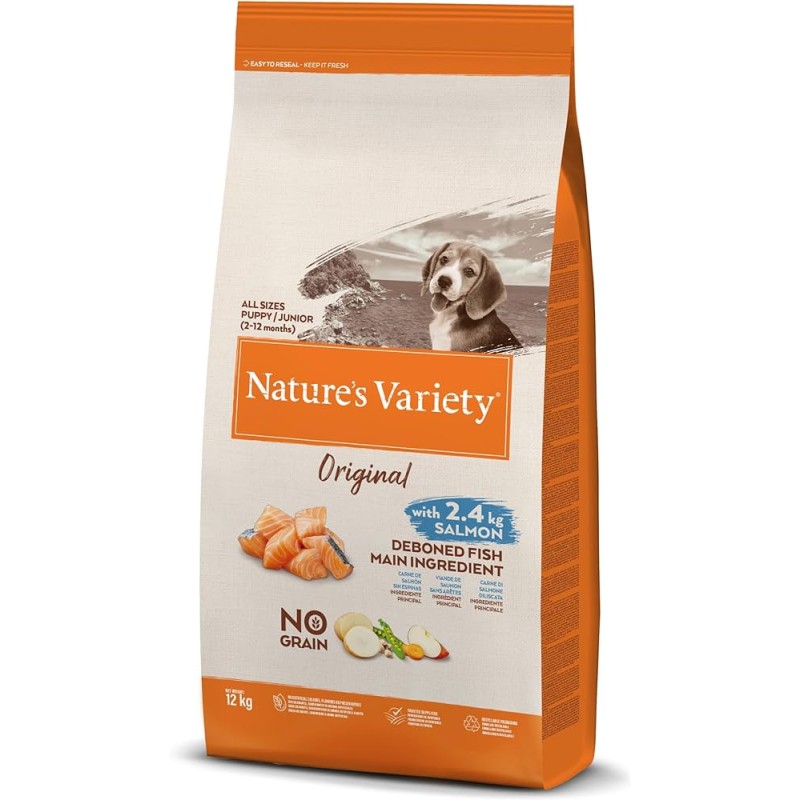 NVD ORIGINAL JUNIOR SALMON  10KG