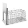 Cesto Caza Plegable Galvanizado