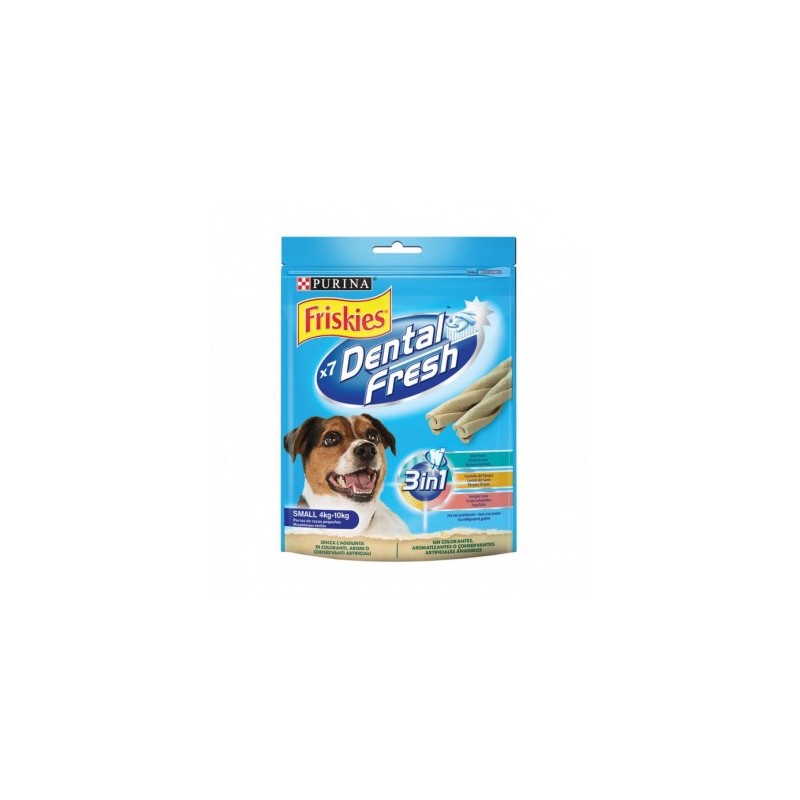 Friskies Dental Fresh perros pequeños 110grs (7 uds de 15.7grs)