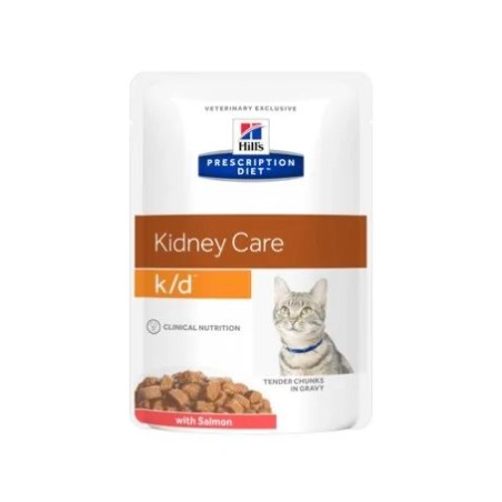 Hills PD Feline k/d con Salmón (bolsita)