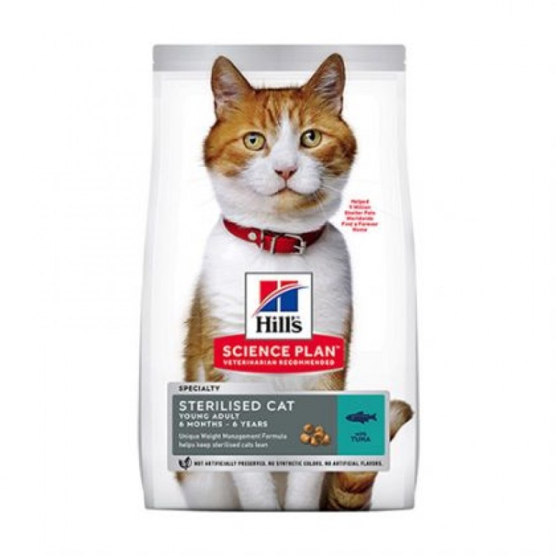 Hills SP Feline Young Adult Sterilised Cat Atún Hills SP Feline Young Adult Sterilised Cat Atún
