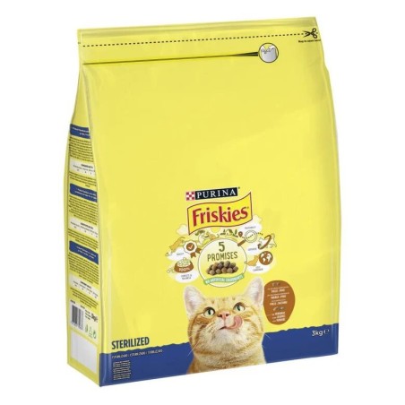 FRISKIES Esterilizados con Pollo, Pavo y Verduras