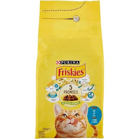 FRISKIES Adulto con Atún y Verduras añadidas