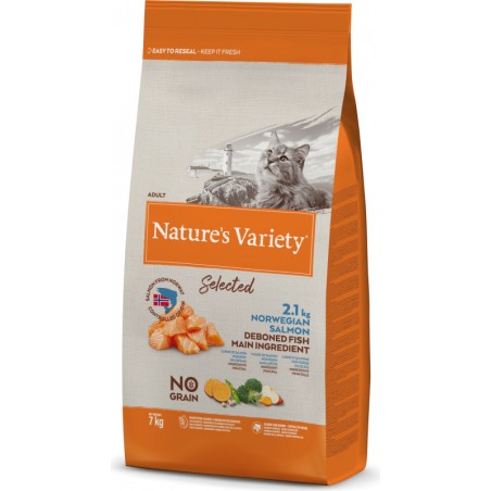 NVC SELECTED NO GRAIN ADULT SALMON 7 KGS