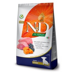 N&D PUMPKIN PUPPY MINI CORDERO 2,5KG