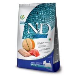 N&D OCEAN DOG MINI BACALAO,CALABAZA 2,5KG
