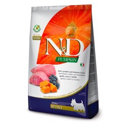 N&D PUMPKIN DOG MINI CORDERO 2,5KG