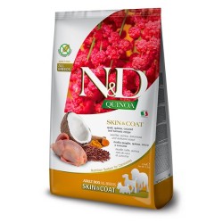 N&D QUINOA DOG SKIN COAT CODORNIZ 7KG