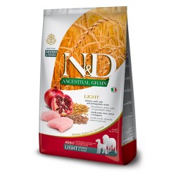 N&D ANCESTRAL DOG MED/MAX LIGHT 12KG
