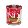N&D QUINOA DOG SKIN&COAT VENADO 6 LATAS DE 285G