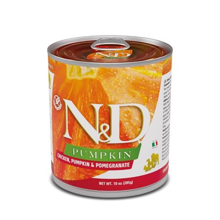 N&D PUMPKIN DOG POLLO,GRANADA 6 LATAS DE 285G