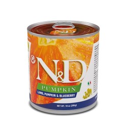 N&D PUMPKIN DOG CORDERO,ARANDANO 6 LATAS DE 285G