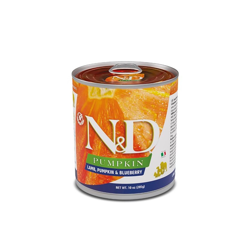 N&D PUMPKIN DOG CORDERO,ARANDANO 6 LATAS DE 285G N&D PUMPKIN DOG CORDERO,ARANDANO 6 LATAS DE 285G