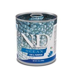 N&D OCEAN DOG BACALAO,PUMPKIN 6 LATAS DE 285G