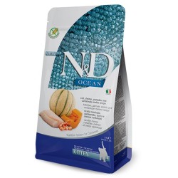 N&D OCEAN KITTEN BACALAO,CALABAZA 1,5KG