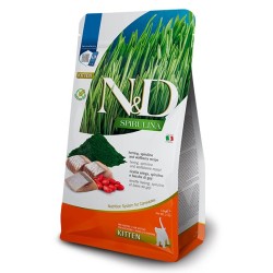 N&D SPIRULINA KITTEN ARENQUE 1,5KG