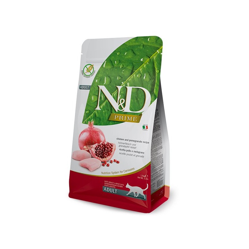 N&D PRIME CAT POLLO,GRANADA 5KG