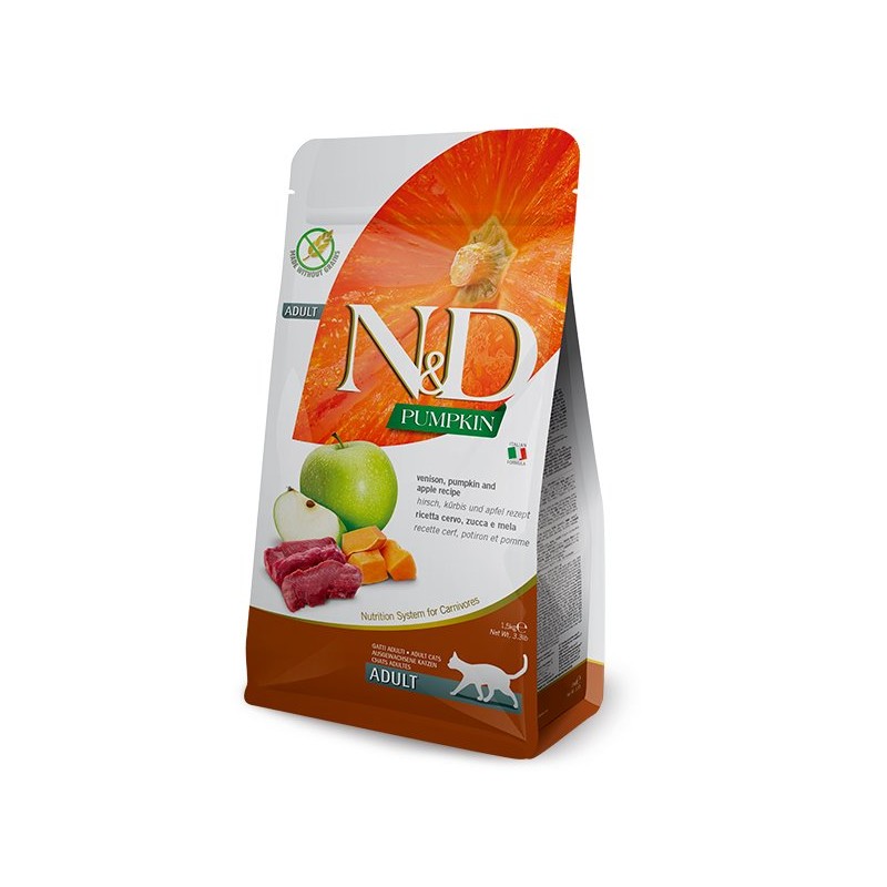 N&D PUMPKIN CAT VENADO 1,5KG N&D PUMPKIN CAT VENADO 1,5KG