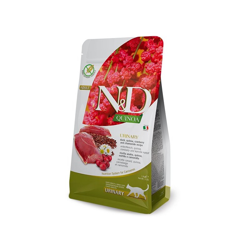 N&D QUINOA CAT URINARY PATO 5KG