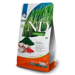 N&D SPIRULINA CAT ARENQUE 1,5KG