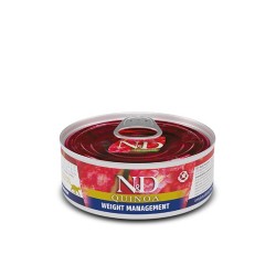 N&D QUINOA CAT WEIGHT MANAGEMENT 24X80G